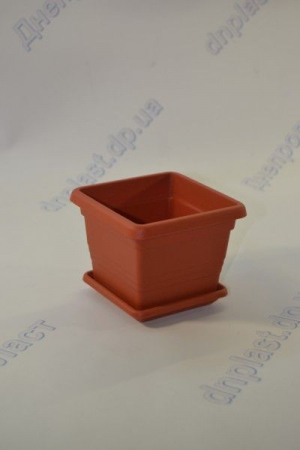 Горшок цветочный Квадрат 20