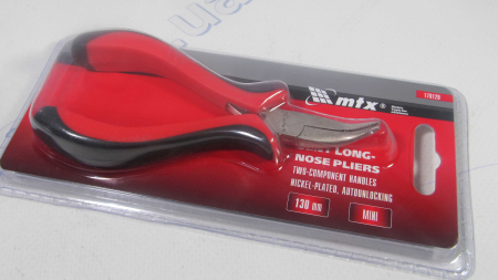 Длинногубцы 130 мм выгнутые MTX