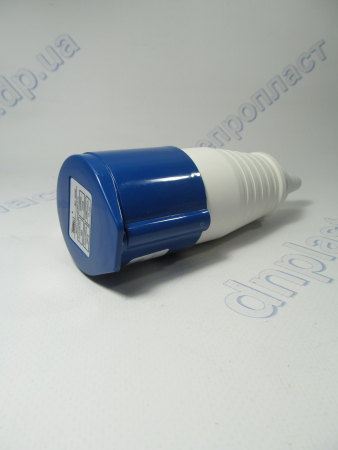 Гнездо 3-х фазное  3*16А  с крышкой  Takel