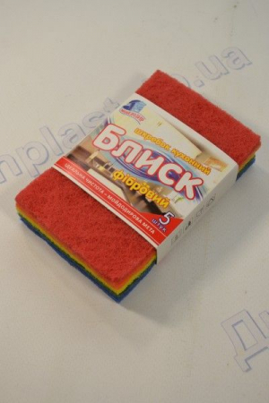 Скребок Блеск 5 шт (142*90*5 мм) Мойдодыр