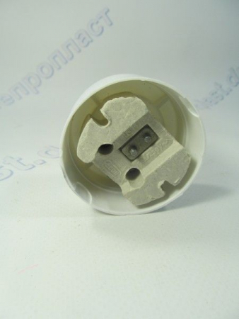 Розетка наружная керамика 16А-круглая белая  Житомир