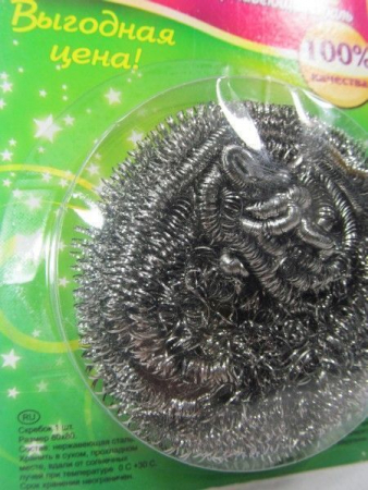 Скребок 1шт Блеск спиральный на блистере