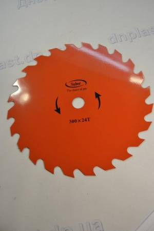 Диск для тримера 24-х зубчастый  d 300мм