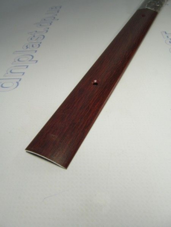 Порожки алюминиевые под дерево 30*5 / 0,9м  Махагон