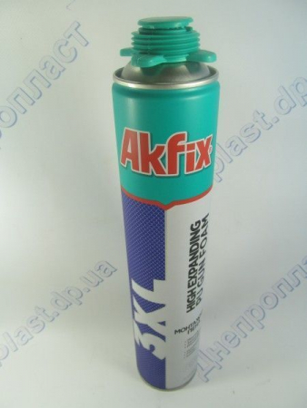 Пена монтажная Профи AKFIX  XXXL 65л / 850мл