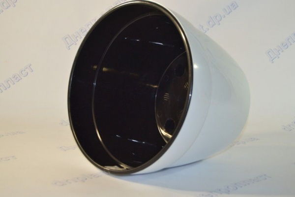 Вазон АСТИ (12 л) белый-чёрный