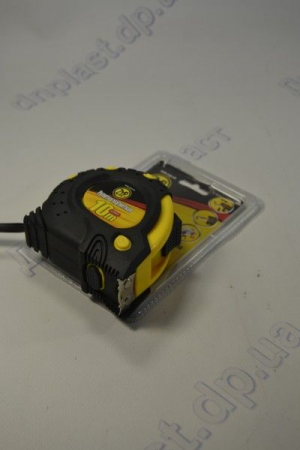 Рулетка обрезиненый корпус 10м + магнит