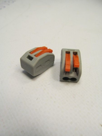 Соединитель клеммы на 2 провода