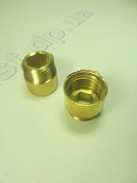 Удлинитель латунь 1/2  L=15мм