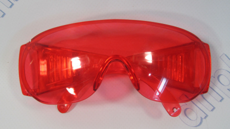 Очки защитные КРАСНЫЕ
