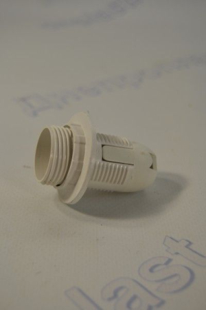 Патрон пластик-люстра БЕЛЫЙ Е14