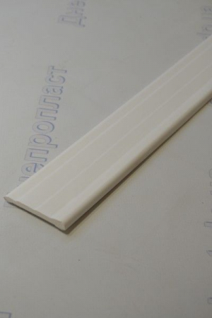 Наличник ПВХ (белый) 65мм/ 2,2м