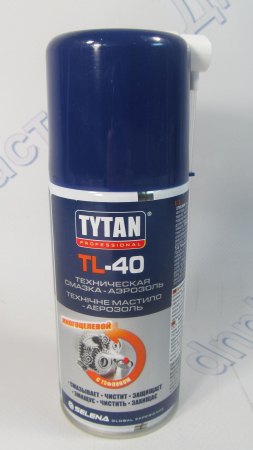 Смазка универсальная TL-40 /150мл TYTAN (смазывает-чистит-защищает)