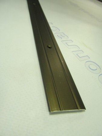 Порожек рифленый  30*3 бронза 0,9 м