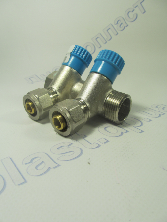 Колектор 16*3/4  2-ой с перекрытиями  Santan