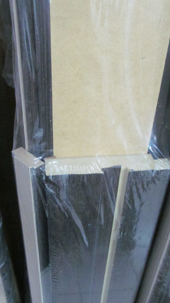 Коробка дверная ПВХ (80*32) каштан