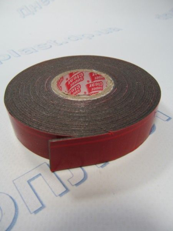 Скотч для зеркал и авто двухсторонний 19мм * 5м