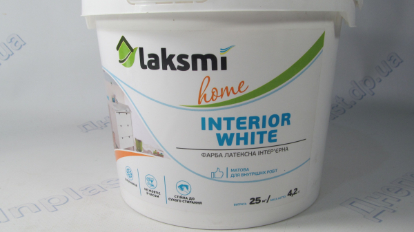 Краска Interion White Home 1л (1,4кг)