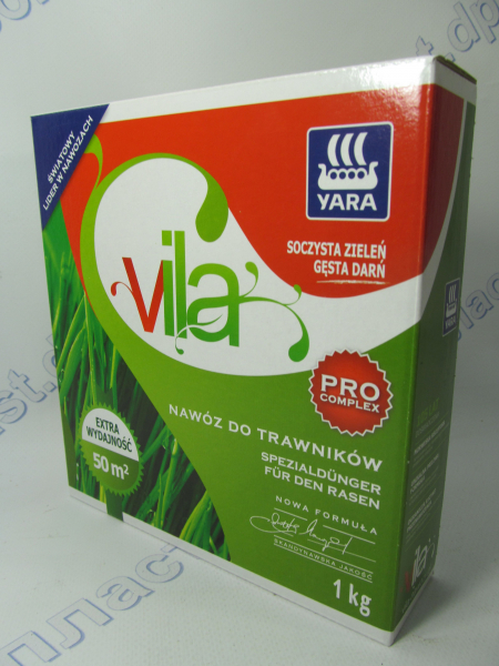 Удобрение для Газона Прокомплекс 1кг гранул. Vila