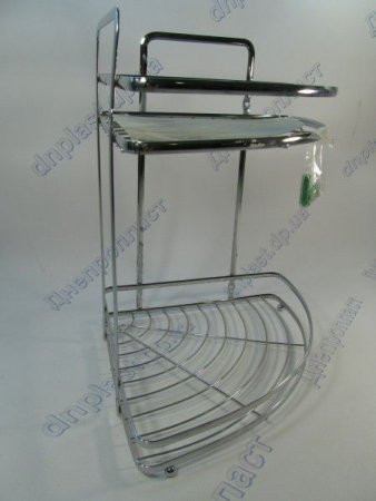 Полка 2 яруса (хром)