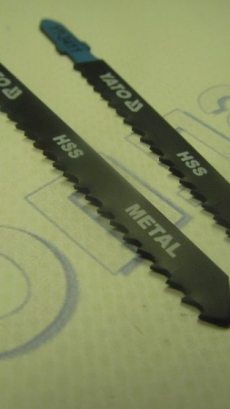 Полотна для электролобзика, (метал) /длина 75мм YATO YT-3412
