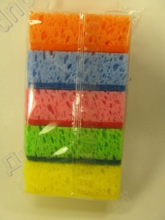 Губки кухонные 5шт 