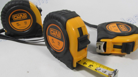 Рулетка обрезиненый корпус 5м*19мм