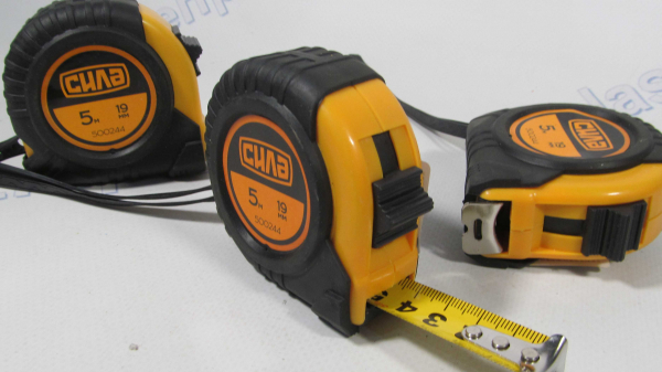 Рулетка обрезиненый корпус 5м*19мм