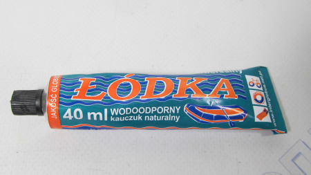 Клей водостойкий резиновый ЛОДКА 40гр