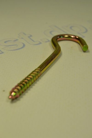 Шуруп с С крюком 6,0*60