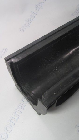 Лоток водоотводный пластиковый ПолимаксБейсик ЛВ-10.16.12-ПП