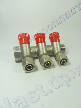 Колектор 16*3/4  3-ой с перекрытиями  Santan