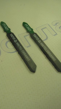 Полотна для электролобзика, (керамика) /длина 75мм YATO YT-3421