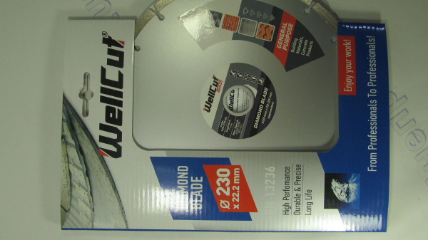 Алмазный Диск 230*7*22,23 Сегмент Wellcut Promo