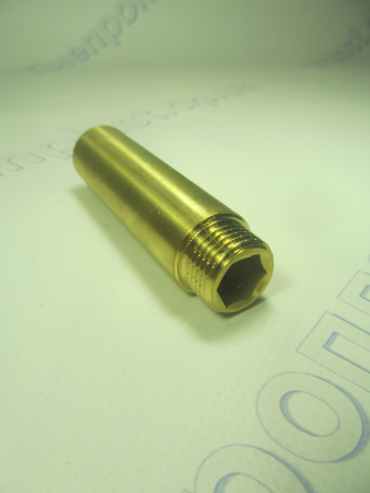 Удлинитель латунь 1/2  L=80мм