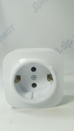 Розетка 1 наружная с заземлением HOROZ