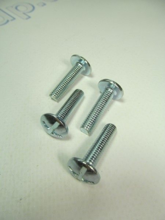 Винт метрич. полукруглая головка с пресшайбой 6*25мм (ЦБ)