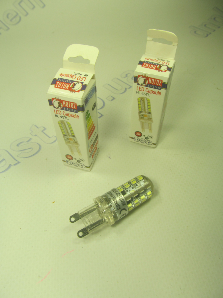 Лампа светодиодная LED G9 3W  6400K Slim HOROZ