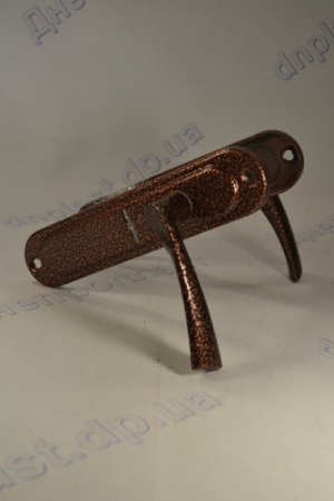 Ручка дверная под сувальд (на Эльбор 85мм) коричневая