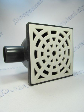 Трап 50*90 (белый, с ревизией)