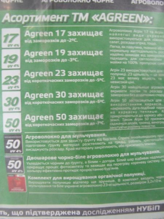 ПАКЕТ Агроволокно AGREEN 50 черный (3,2*10)