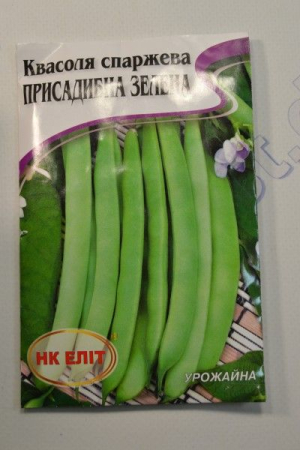 Квасоля спаржева Присадибна зелена великий пакет (Квітень) 20г