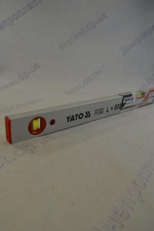 Уровень алюминивый 3 гл., 80см  YATO