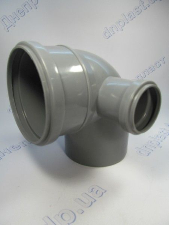 Колено комб. двухпл. 110/50*90 ПРАВ