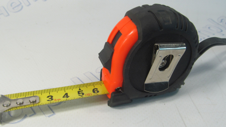 Рулетка 3,0 м*16мм обрезиненый корпус SPARTA