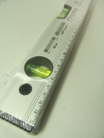 Уровень алюминивый 3 гл, 40см  Сталь