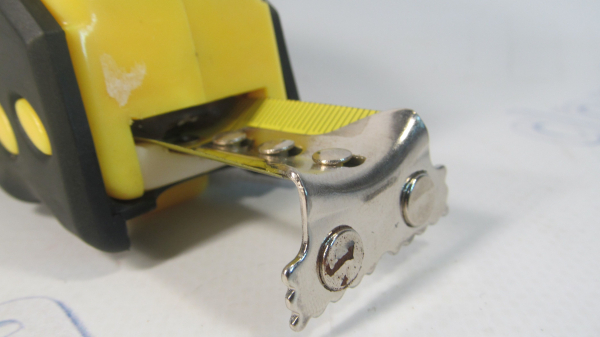 Рулетка обрезиненый корпус 5м*25мм +магнит HARTMAN