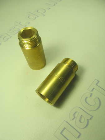 Удлинитель латунь 1/2  L=40мм