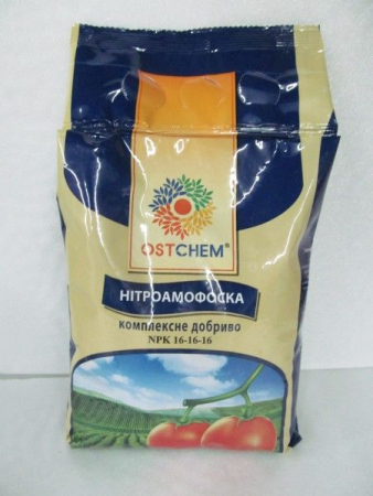 Нитроамофоска 1кг OSTCHEM 16-16-16