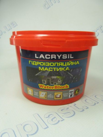 Мастика акриловая гидроизоляционная 1кг суперэластичная 